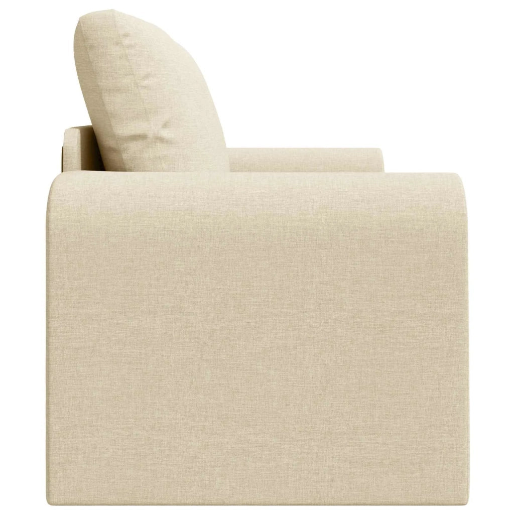 Divano letto | Sof¨¤ letto | Letto singolo 60cm Crema Tessuto
