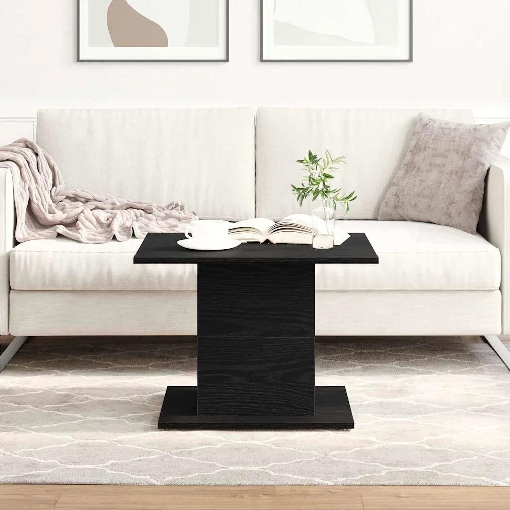 Tavolino da salotto Rovere Nero 55,5 x 55,5 x 40 cm 862717