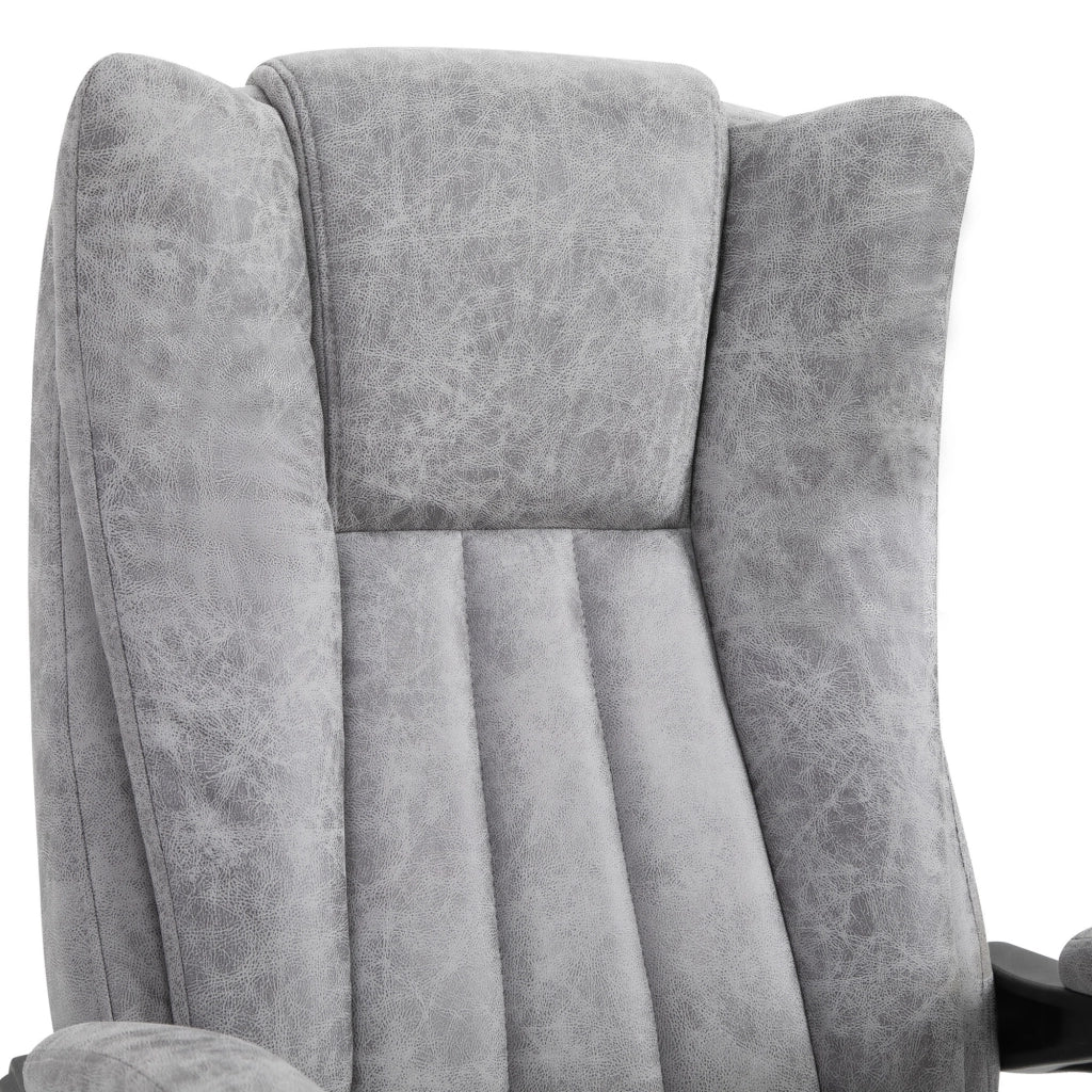 Sedia da ufficio ergonomica con schienale regolabile e braccioli ¨C Minimal ¨C Grigio