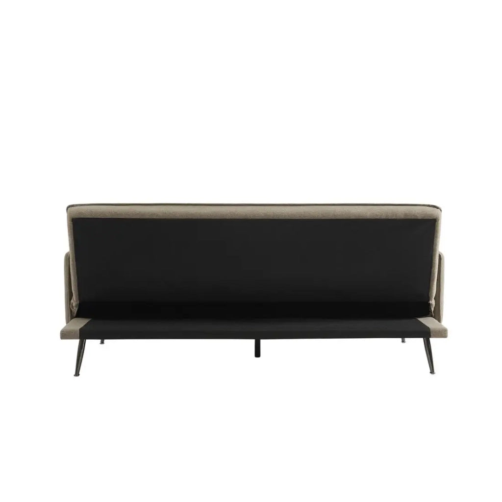 Divano 3 posti trasformabile SILAS – Beige chiaro – Design scandinavo elegante