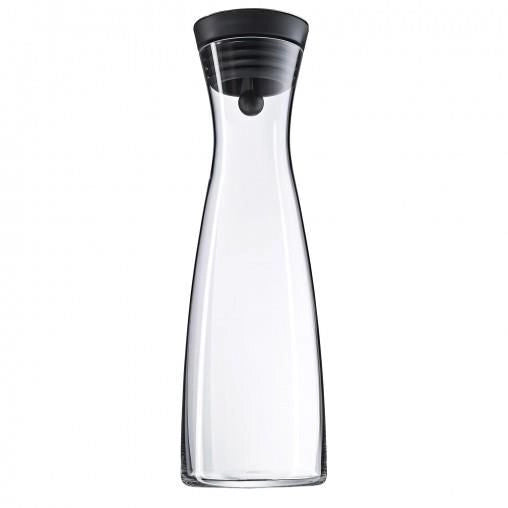 WMF 0617726040 Basic Caraffa 1,5 L con Chiusura CloseUp e Filtro Integrato colore Nero