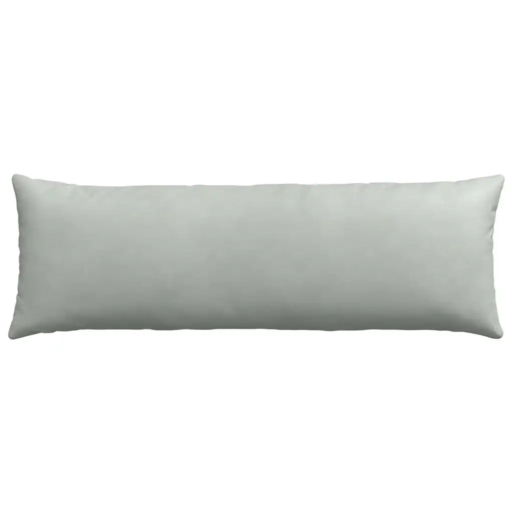Cuscini da Divano 2 pz-Set di 2 Cuscini per Sofa Grigio chiaro 120 x 40 cm 545068