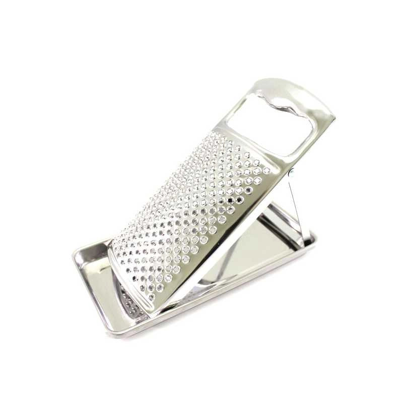 Grattugia Inox con Raccoglitore Calder