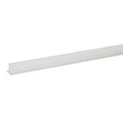 PROFILO ALLUMINIO A T ARGENTO 15x15mm 1mt
