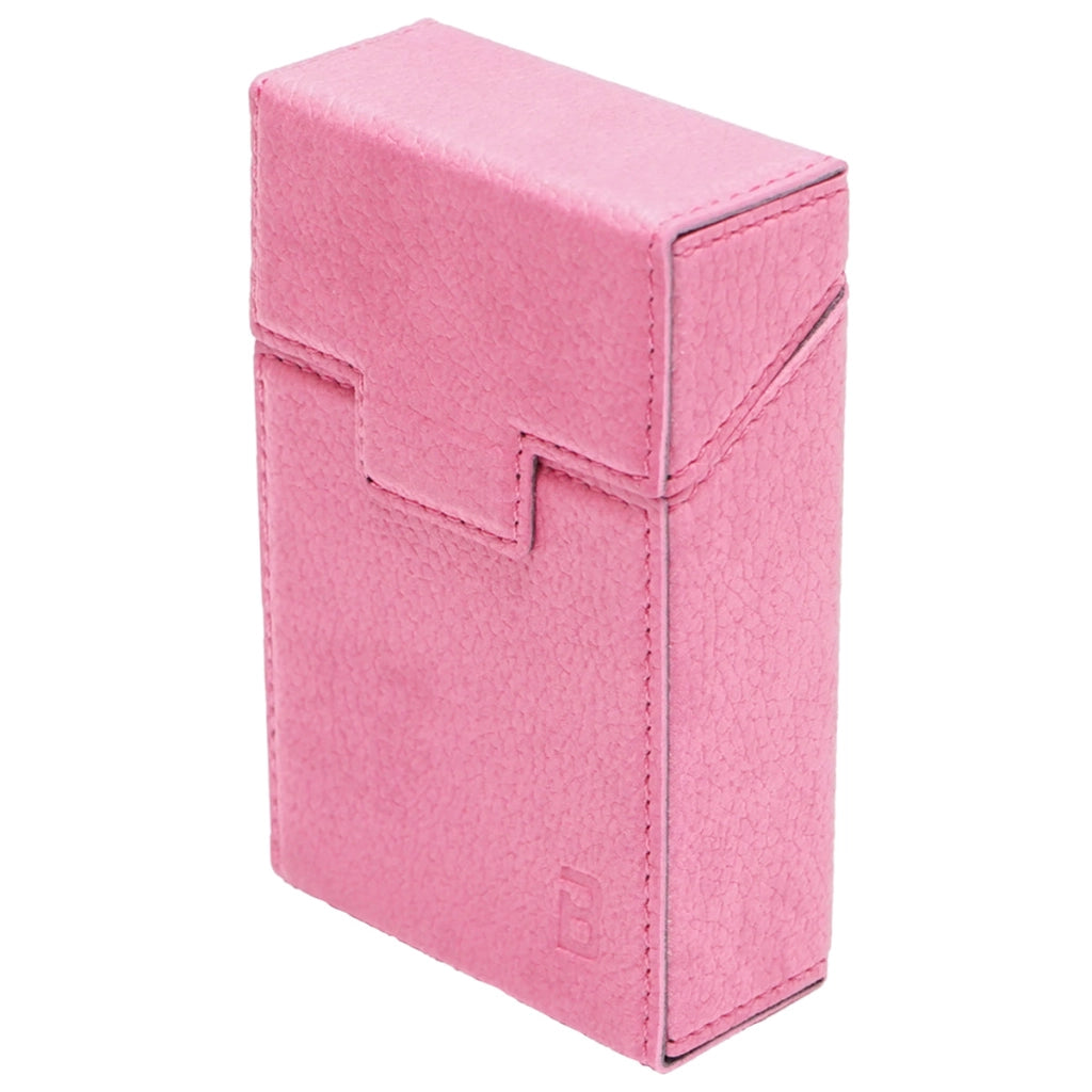 Custodia in pelle rosa per pacchetto di sigarette P22