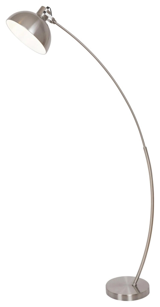 Lampada da terra ad arco E27 60W cromo Rabalux Otto