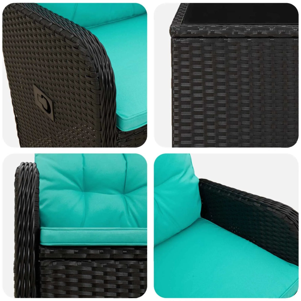 Set Lounge da Giardino 3 pz 3422357
