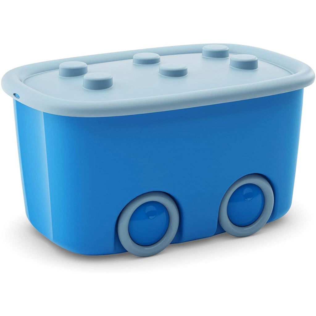 Keter CONTENITORE FUNNY BOX 58X39XH32CM AZZURRO