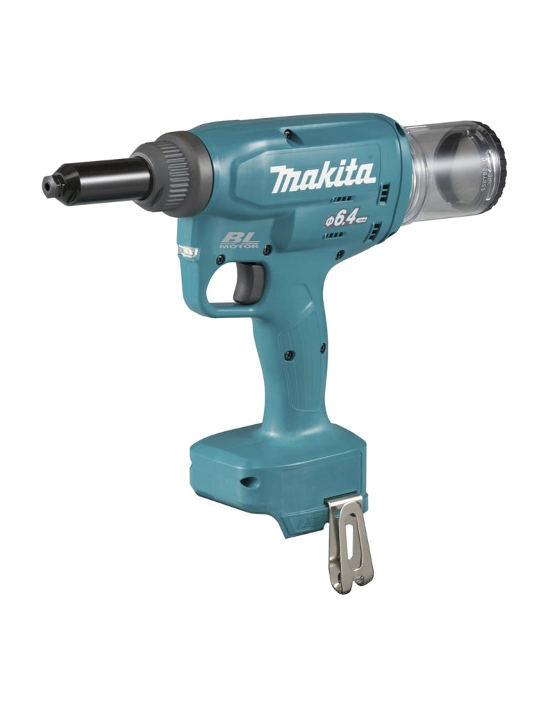 Rivettatrice MAKITA DRV250RFJ (2 x 3,0 Ah + DC18RC + MAKPAC 3)