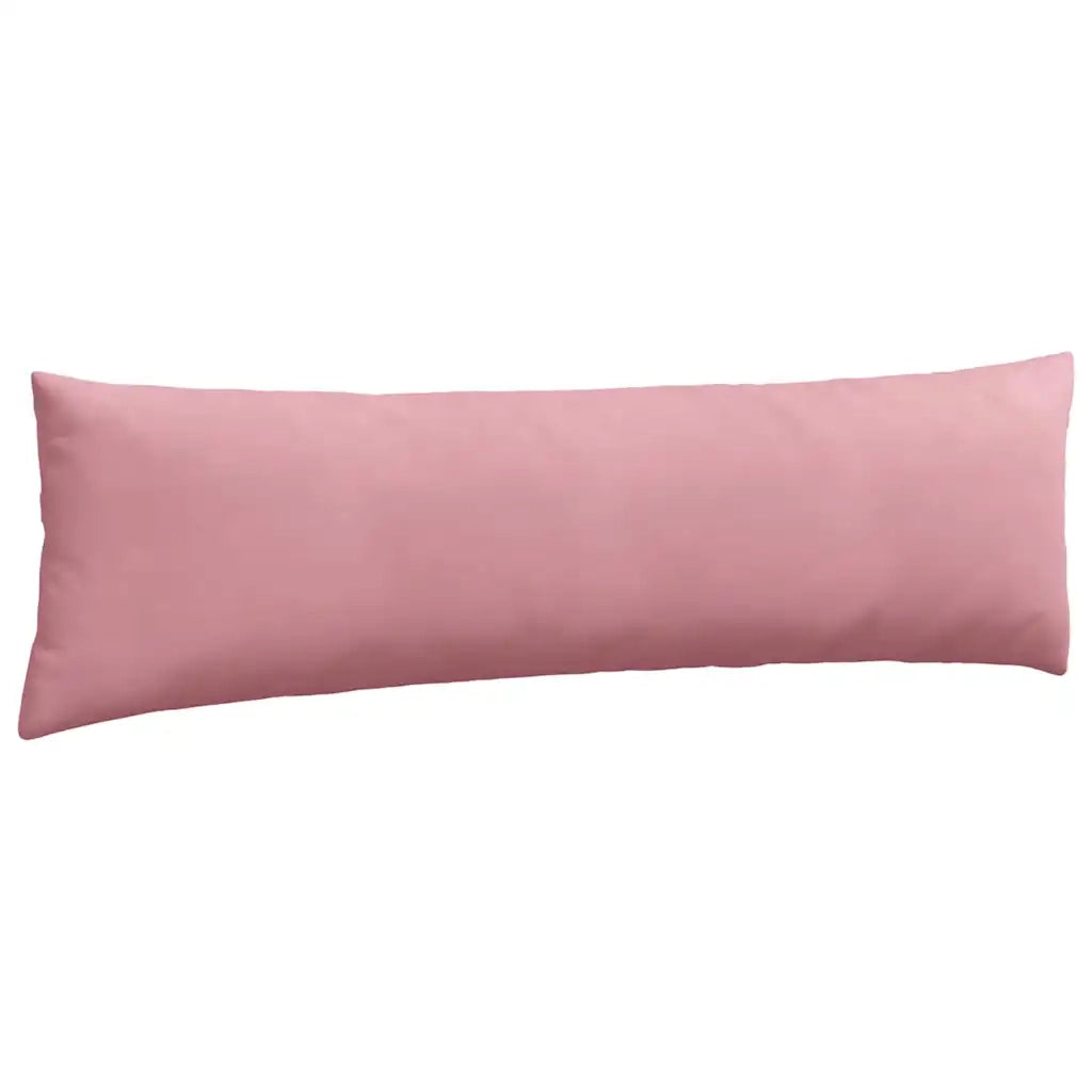 Cuscini da Divano 2 pcs Rosa 145 x 40 cm Tessuto in Cords 42013846