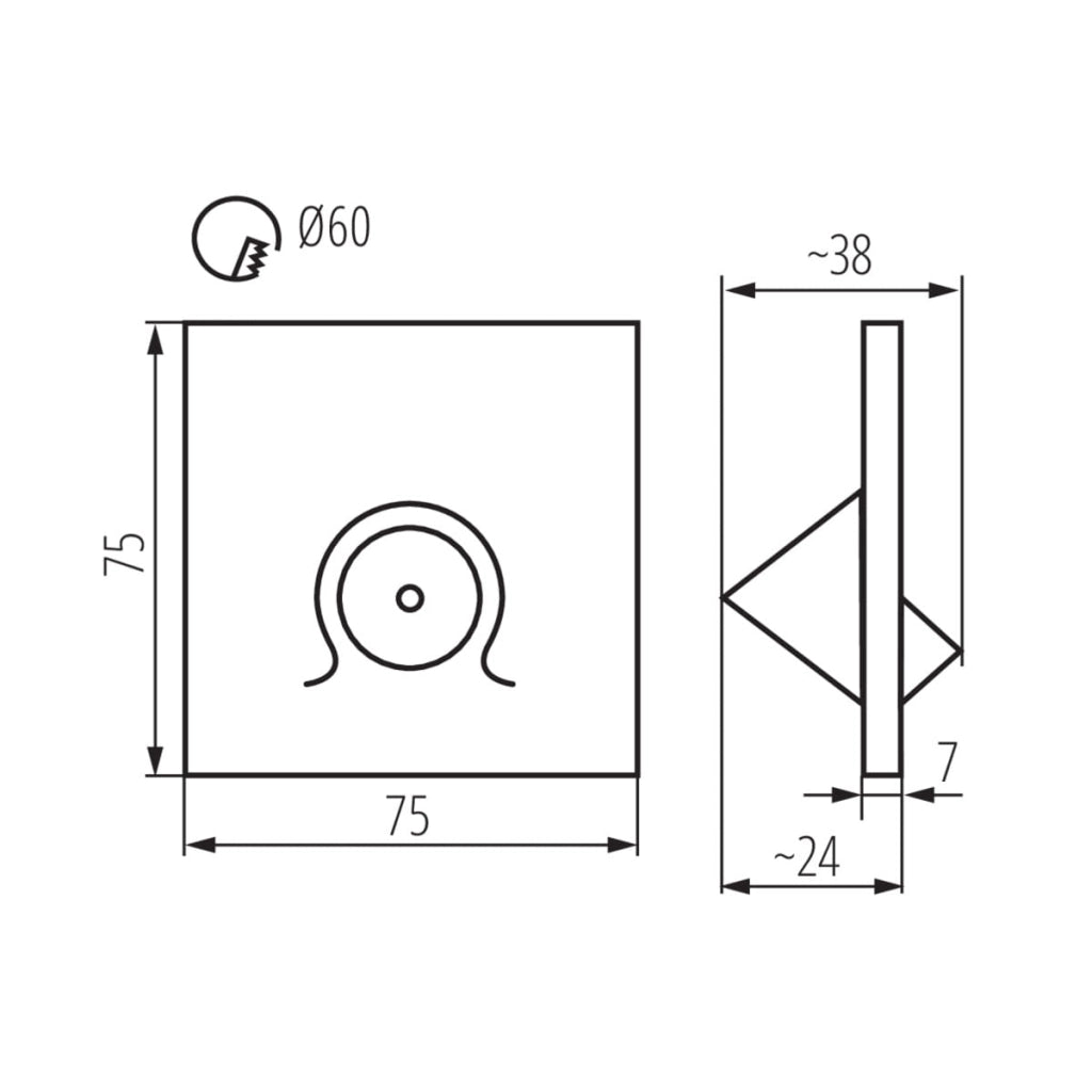 Kanlux MEFIS 32495 lampada scala LED 12V 4000K bianca