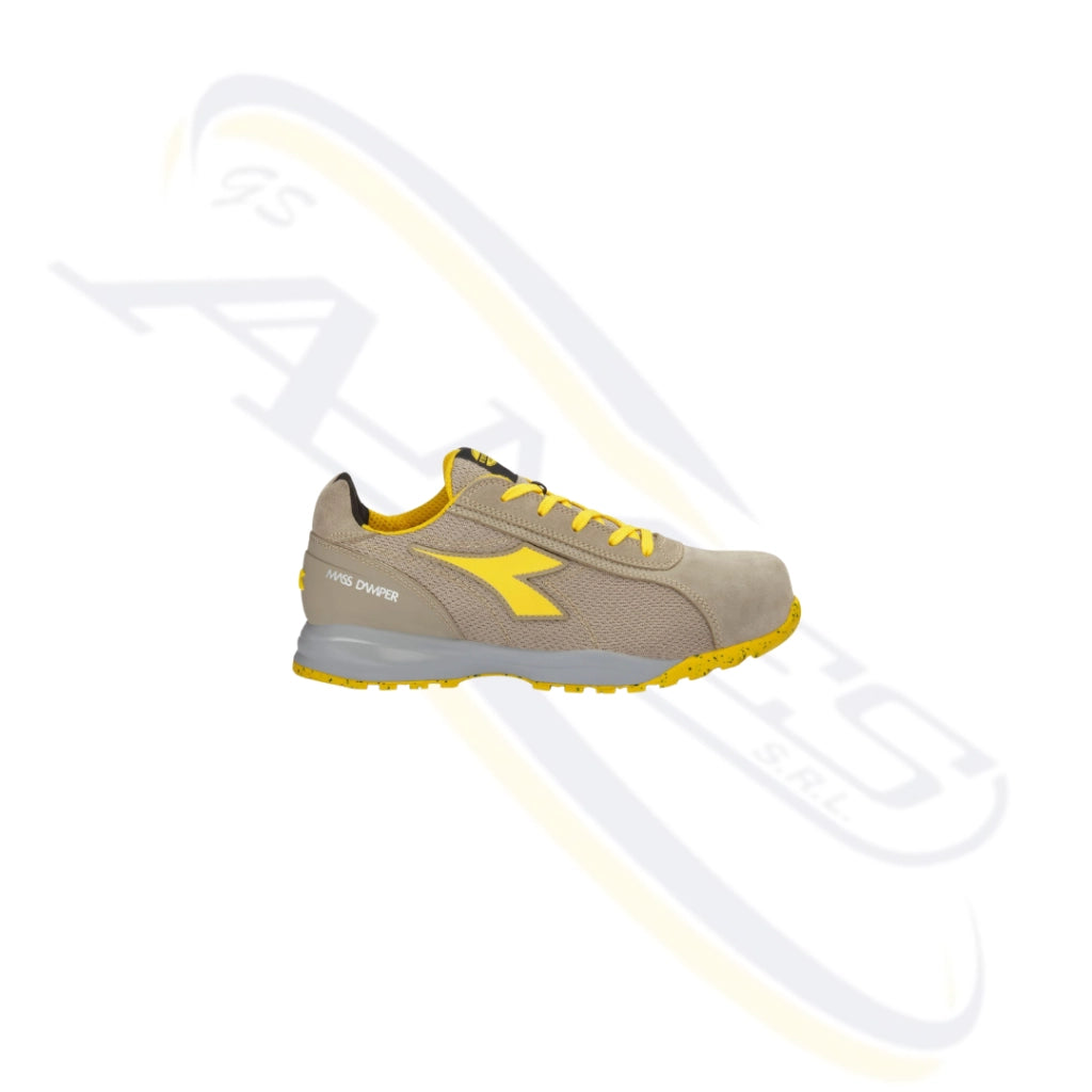 DIADORA "GLOVE" MDS TEXT LOW S1P GRIGIO ROCCIA LUNARE Taglia: 41