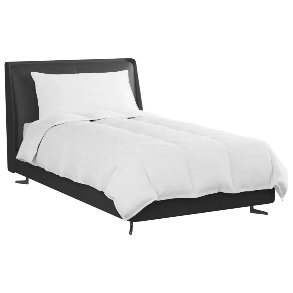 Piumone | Duvet Estivo con cuscino 2 pz Bianco Piuma d'anatra