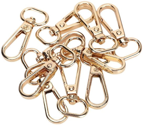 10 Haken per Chiave in Acciaio Inox - Leggero e Pratico