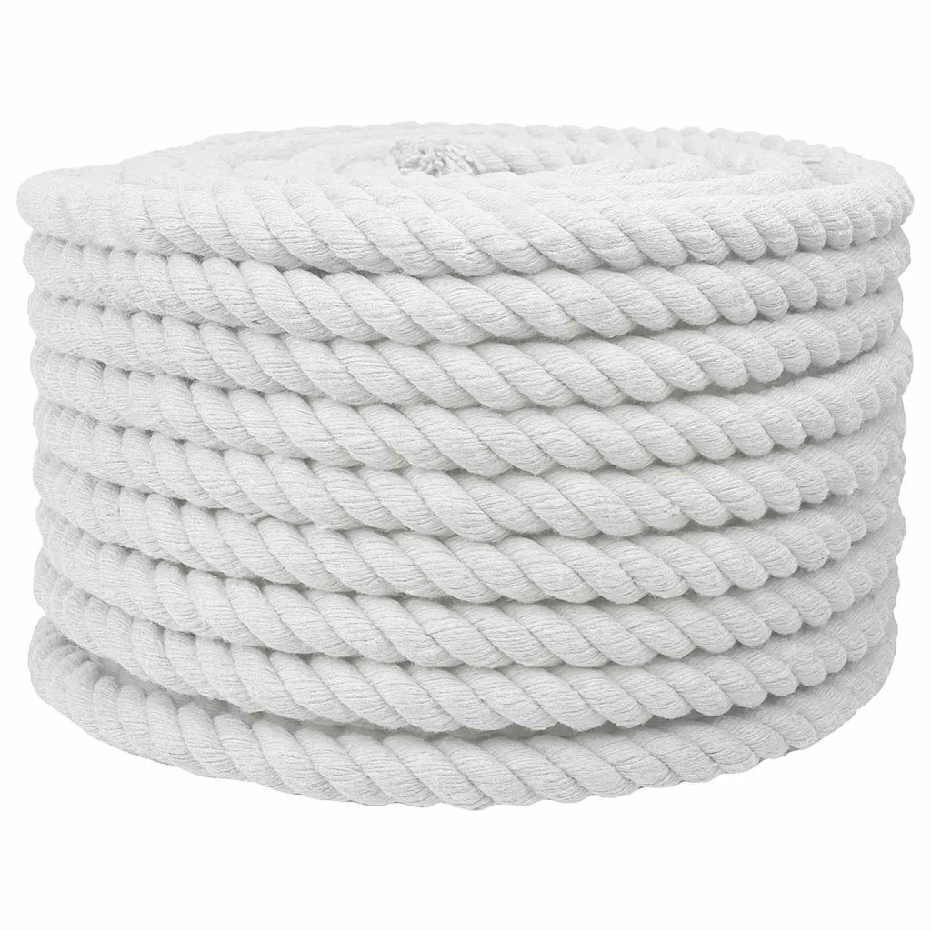 Corda Bianco 2 x 2 x 2500 cm Cotone 42011873