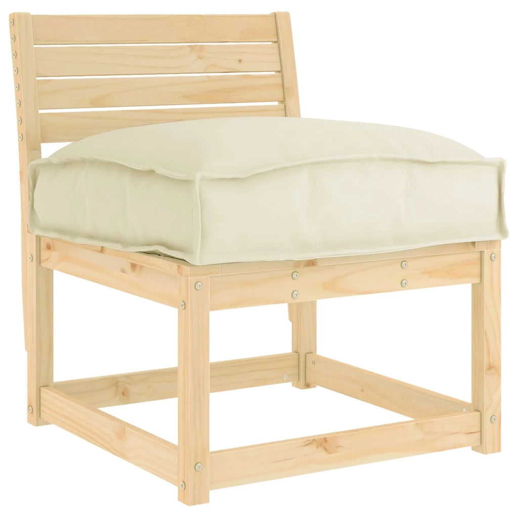 Cuscino Crema 50 x 50 x 12 cm Tessuto Oxford 42001470