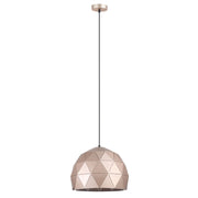 Lampada a sospensione Italux Harley oro Ø36 E27 dimmerabile