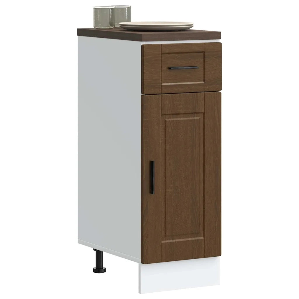 Base da Cucina Porto Rovere Marrone in Legno Multistrato 853944