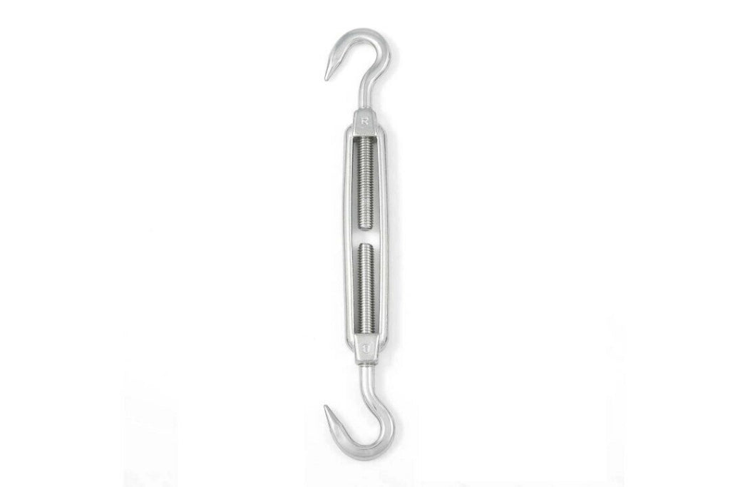 Tenditore Zincato 2 Ganci Diametro 6 Mm Set 5 Pezzi - Masidef