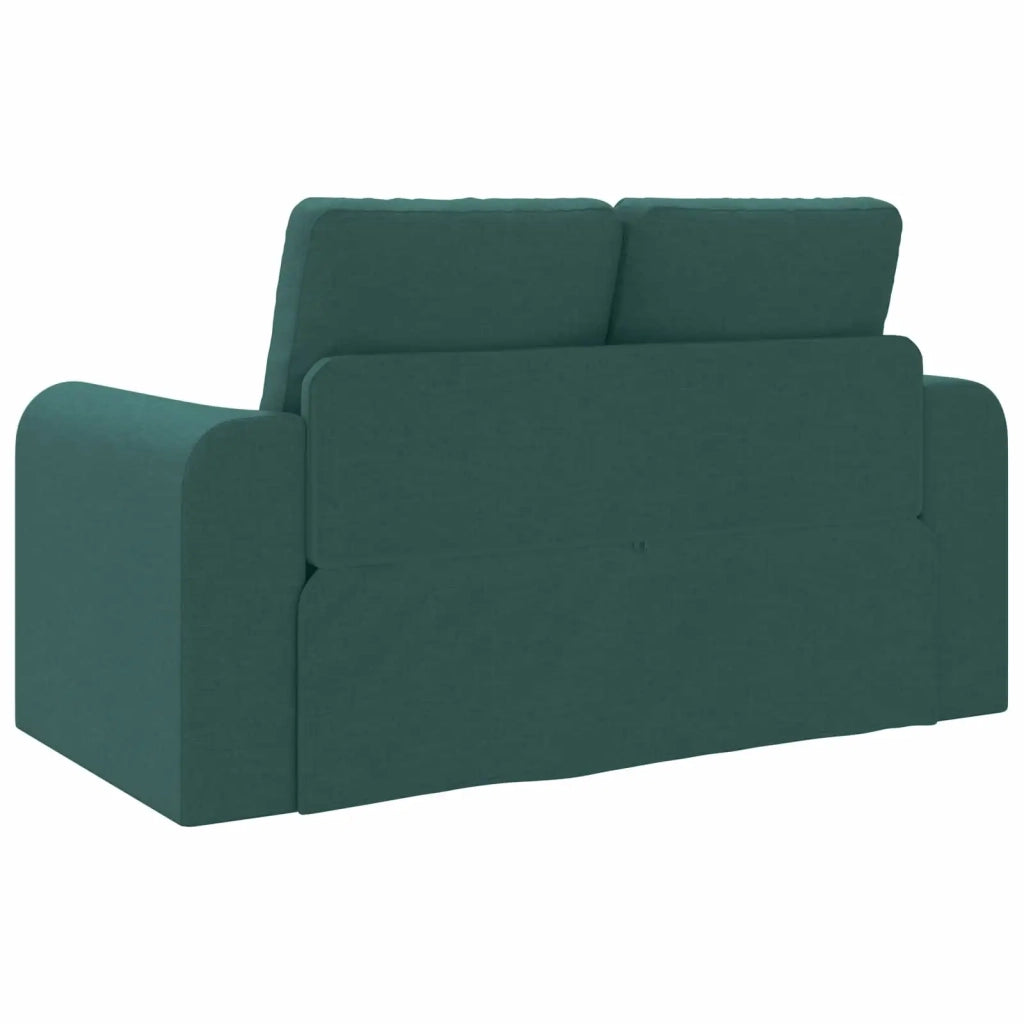 Divano letto | Sof¨¤ letto | Letto singolo 60cm Verde Scuro Tessuto