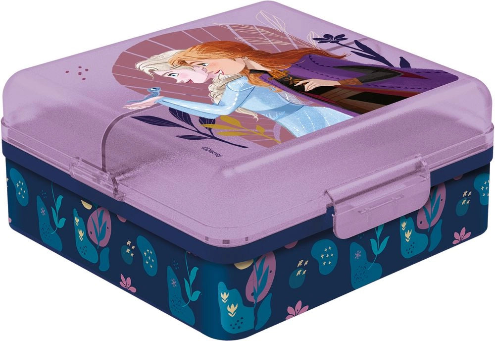 Sandwich Box con multi scomparto per bambine in plastica Frozen
