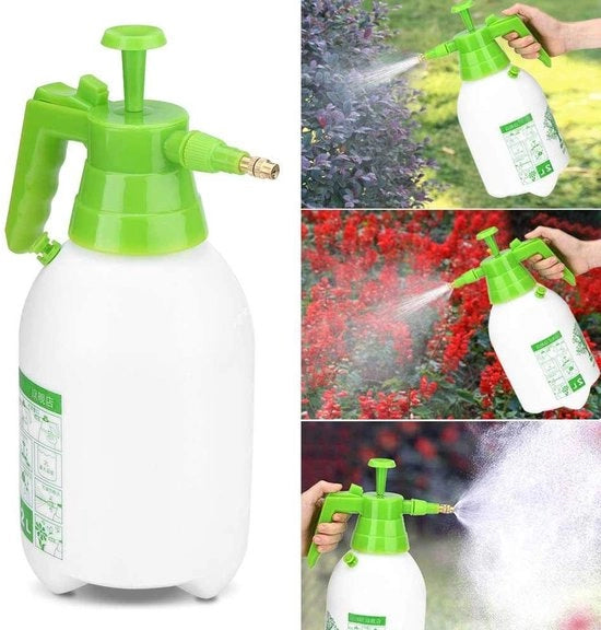 Spremezzo per giardino a mano - Ideale per prato e piante - Verde - Spray per giardino - Efficiente e facile da utilizzare - Adatto per ogni...