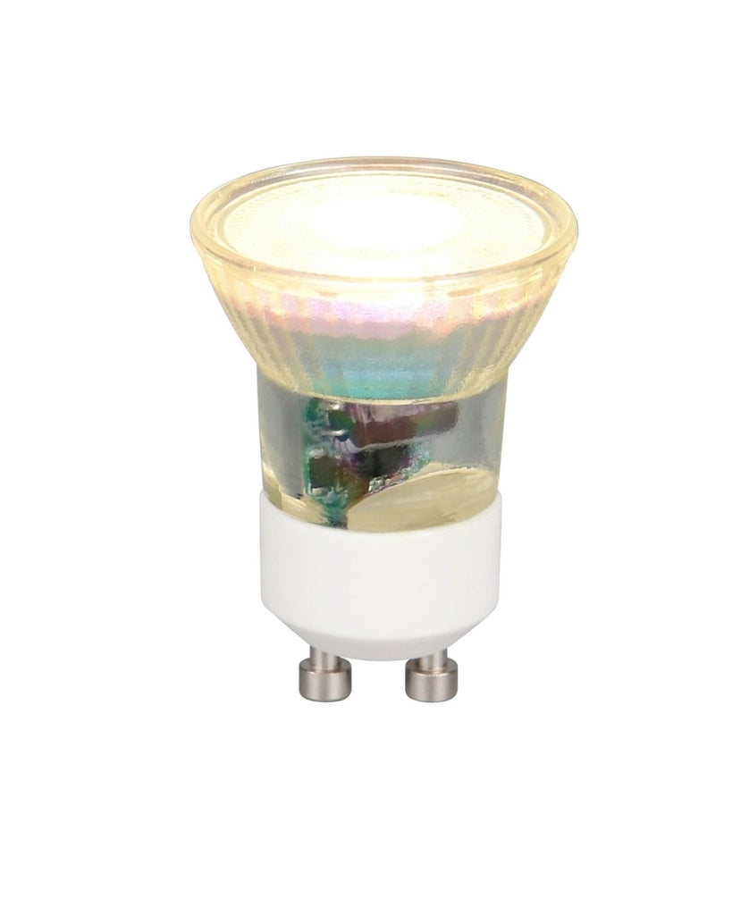 Lampadina LED GU10 mini 4W 345 lm luce calda Trio