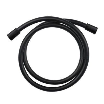 Flessibile doccia nero opaco 150 cm antitorsione in PVC