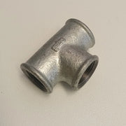 Raccordo fff 3/4'' tee t ghisa zincata malleabile raccordo di connessione a 3 vie