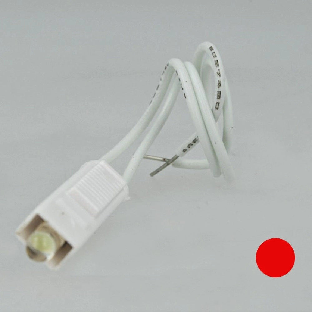 Trade Shop - Lampada Led 220v 0.5w Per Comandi Assiali Compatibile Bticino Axolute - Rosso
