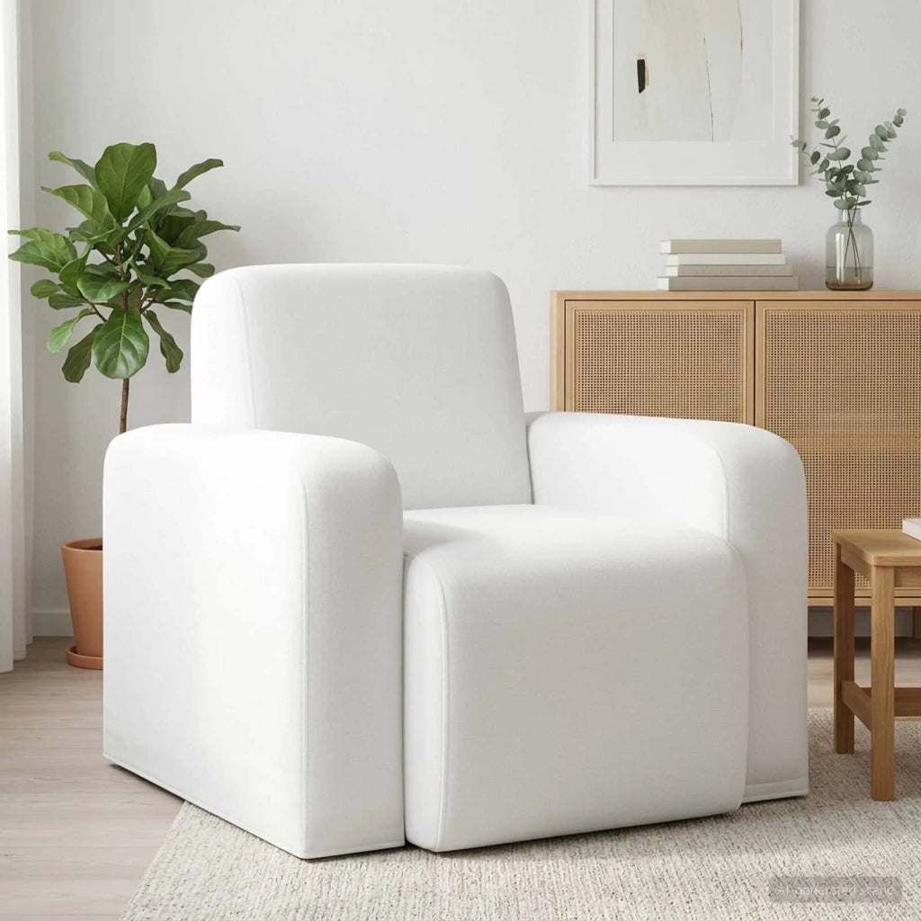 Poltrona Bianco Tessuto 42042426