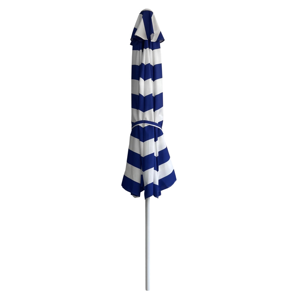 BANDOLOmbrellone rotondo diritto diametro 2,70 m con strisce blu