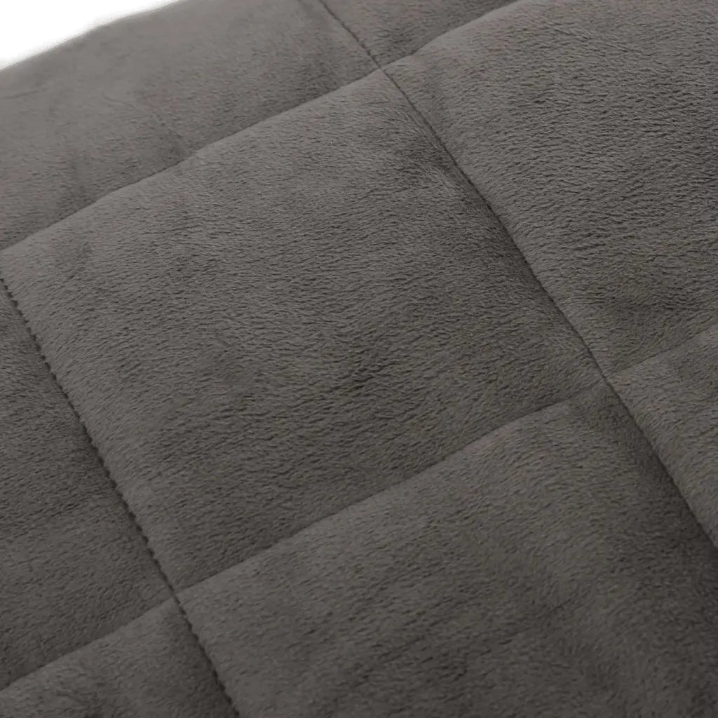 Coperta Ponderata Grigia 220x230 cm 15 kg Tessuto 3154845