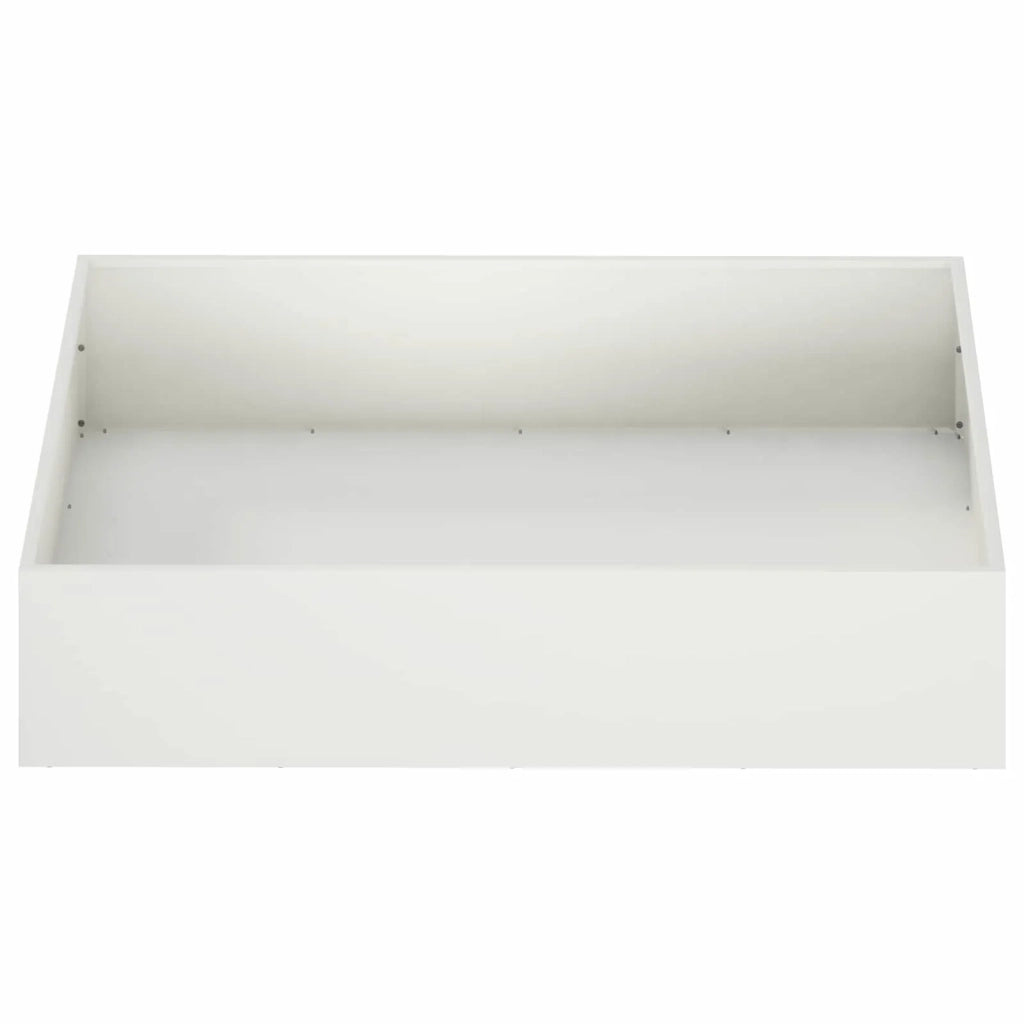 Vaso da giardino 2 pz Bianco 100 x 100 x 20 cm 8005025