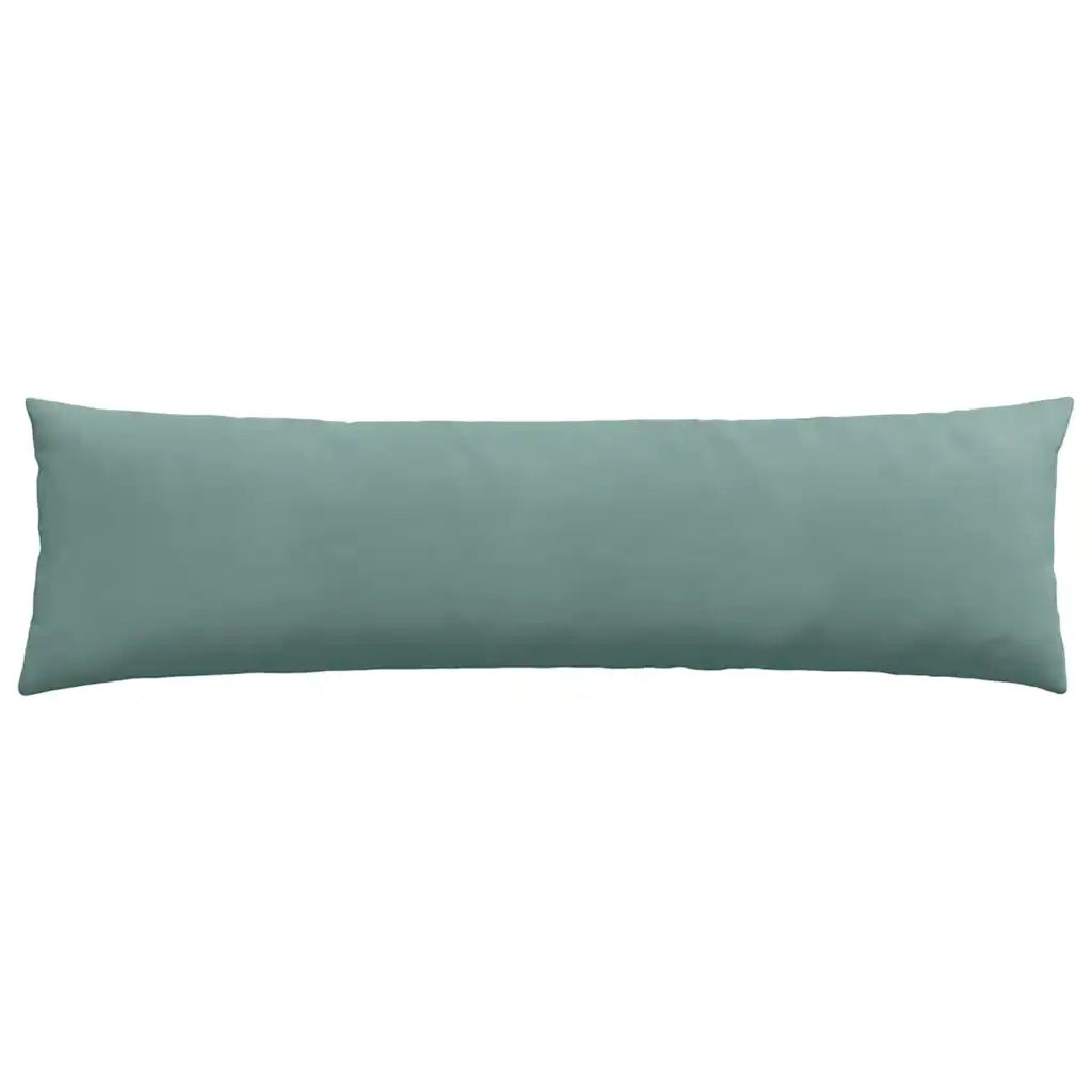 Cuscini da Divano 2 pz-Set di 2 Cuscini per Sofa Verde Mare 145 x 40 cm Tessuto in Cords
