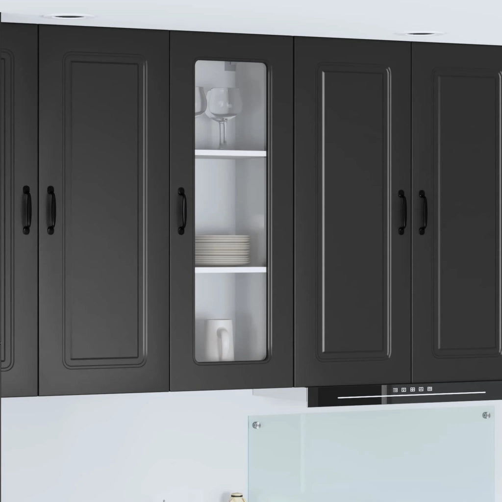 Mobile da cucina-Armadio da cucina Nero 40 x 31 x 100 cm Legno multistrato 121744