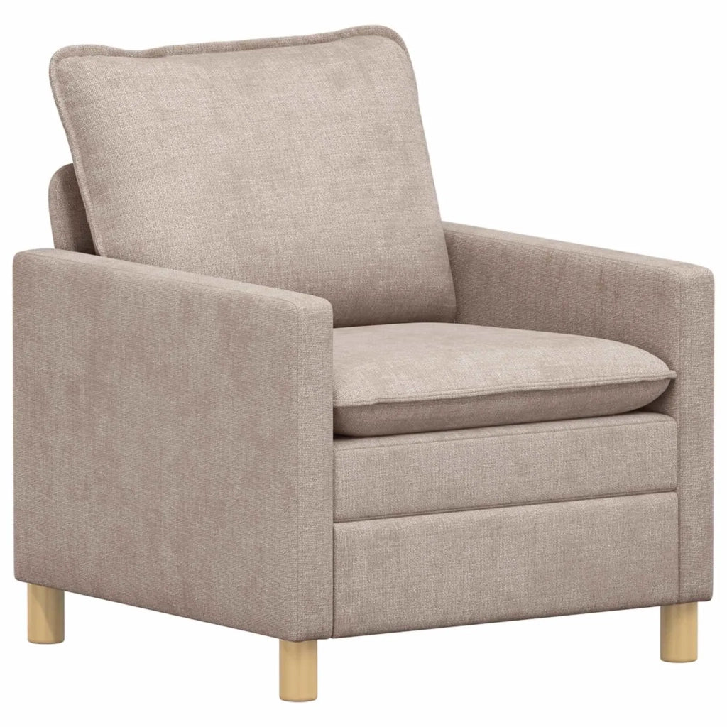 Set di divani 2 pcs Beige Poliestere 3417047