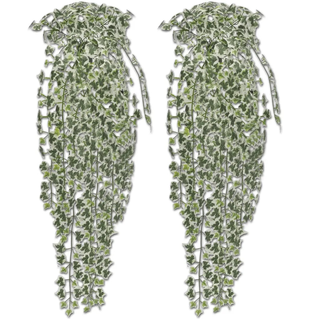 Edera Variegata Artificiale 2 pz Cespuglio 90 cmcod mxl 79150