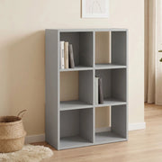 Biblioteca Lifasa, Libreria 4 Ripiani, 61x30x91h cm Grigio