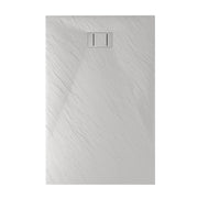 Piatto Doccia 90x120x2 6 CM Rettangolare Bianco Effetto Pietra mod. Blend