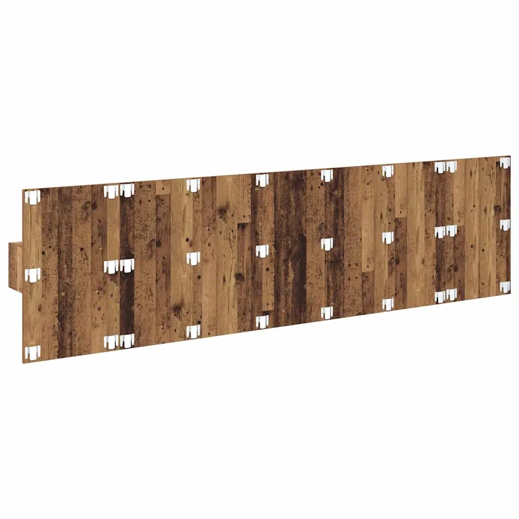 Testata con Comodino 3 pcs Legno vecchio Legno multistrato 3415737