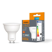 Lampadina LED MR16 GU10 7W 600lm 4000K neutra Videx