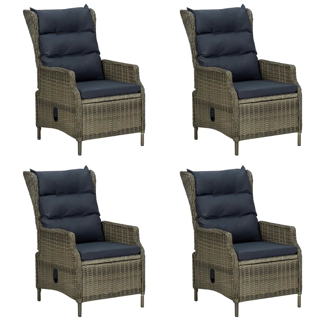 Set Mobili da Pranzo per Giardino 5 pz Marrone 3068784