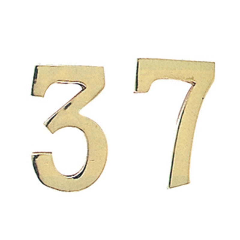 BL NUMERO CIVICO 2 IN OTTONE 100 MM