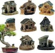 8 pezzi di paesaggio da giardino miniatura, decorazioni da giardino miniatura per bambini, accessori da giardino miniatura per bambini, per costruire giardini incantati