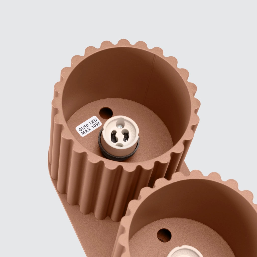 Lampada da soffitto AURA 2 moka GU10