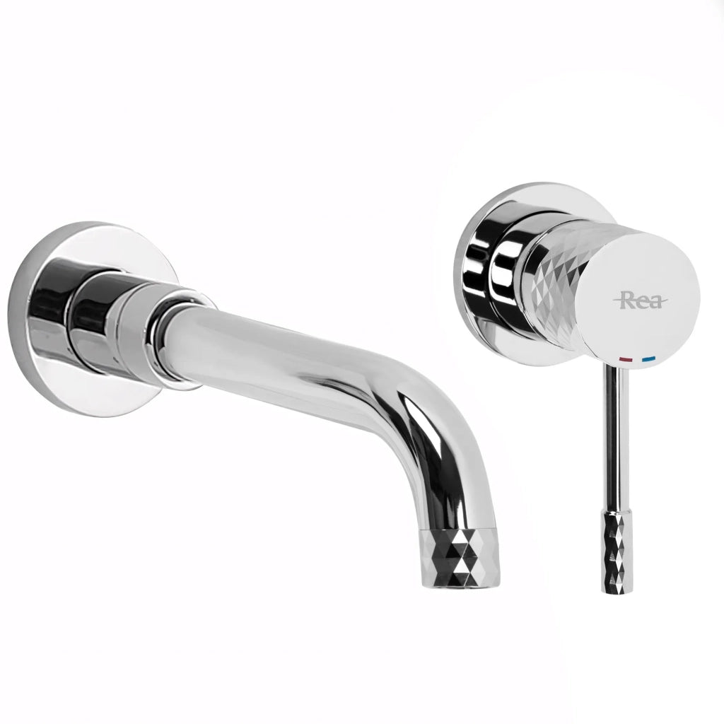 Rubinetto Da Incasso Rea Lungo Diamond Chrom + Box