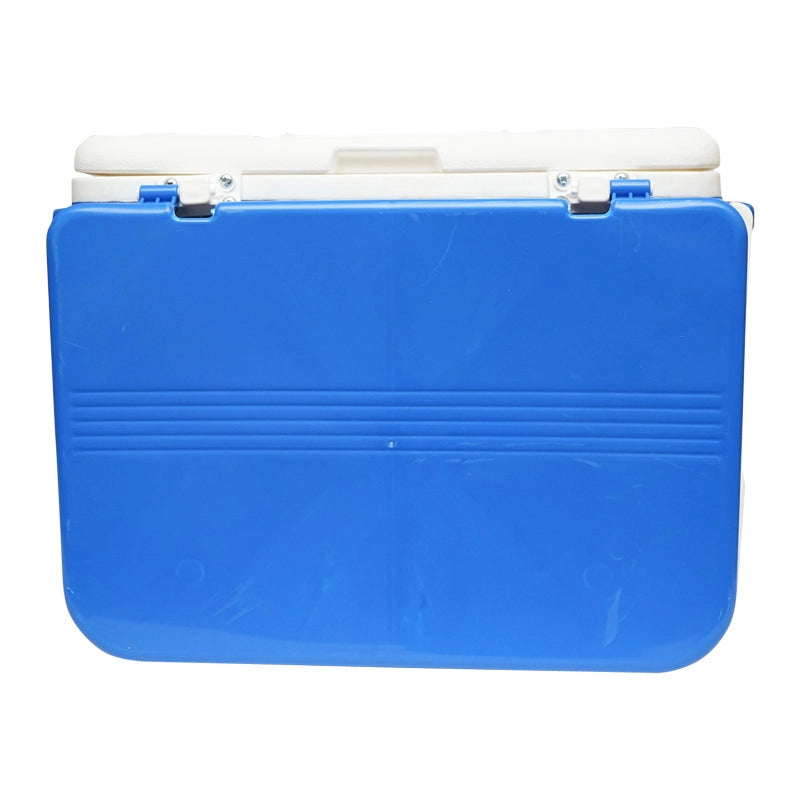 Frigorifero per picnic da 45L, blu, con mensola, Breckner Germany.