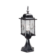 Lampada da esterno a colonna nera E27 60W Wexford Elstead