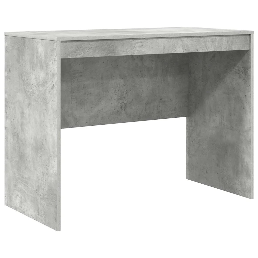 Scrivania | Tavolo da Ufficio Grigio cemento 100 x 50 x 76 cm